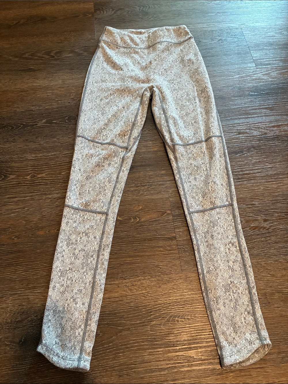 Gymshark Marble Heather Gray Kids Leggings